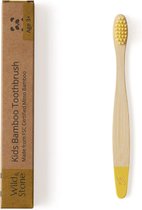 Bamboe tandenborstel voor kinderen " Geel"