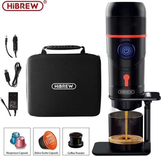 Hibrew© Mini Machine Espresso Portable 3-en-1 - Machine à Café  Multifonctionnelle -... | bol