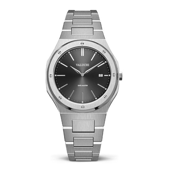 Montre - Master Time - MTLA-10762-22L - Cuir marron - Étanchéité 3 ATM - Analogique Silver