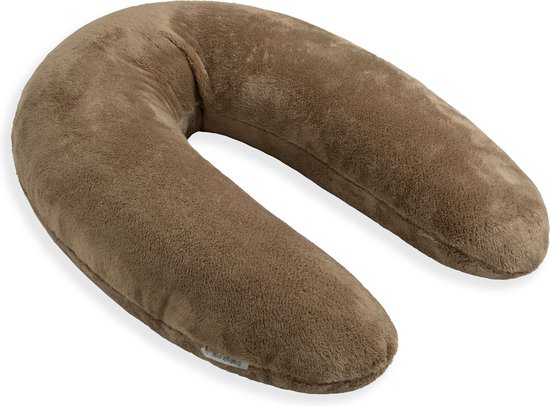Voedingskussen - Baby's Only Voedingskussen - Zwangerschapskussen - Zijslaapkussen - Lichaamskussen Cozy - Clay - 160 cm - Extra zacht