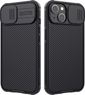 Telefoonhoesje geschikt voor Apple iPhone 14 Plus - Nillkin CamShield Pro Case - Zwart
