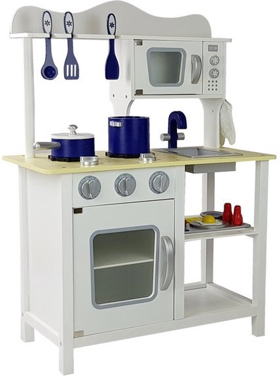 Cuisine enfant en bois Let’s cook et 21 accessoires