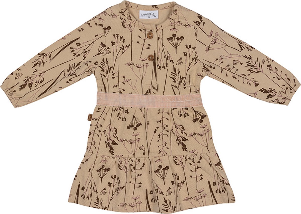 Frogs and Dogs - Winter Flower Flower Dress - - Maat 56 -