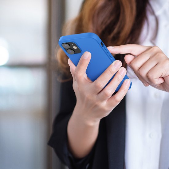 kwmobile phone case for Apple iPhone 12 / 12 Pro - Coque pour smartphone - Coque arrière en brise marine