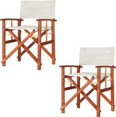 Chaise de metteur en scène - Chaise de régie - Chaise pliante en Bois Eucalyptus