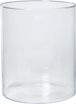 Vase cylindrique transparent home-basics / vases en verre 30 x 35 cm - Fleurs/ bouquets - Utilisation intérieure