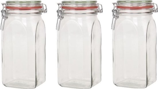 Set van 6 Weck-potten 850 ml, 3/4 l beker - Hier kopen Set van 6 Weck-potten 850 ml, 3/4 l beker - Hier kopen