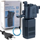 Aquarium Filter Pomp - Wasbaar Filter - 230V - 500L/h - Aquariumfilter voor Zuurstof en Filtratie