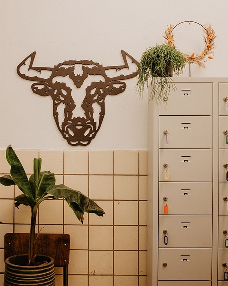 FBRK. Geometrische Bull L - Copper Metallic