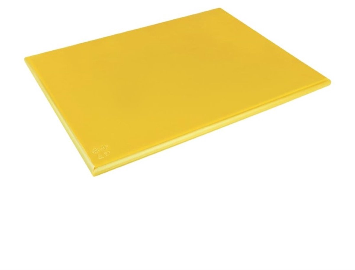 Hygiplas Kleurcode Snijplank Geel 600x450x25mm J045 - Dikke Plank - Horeca