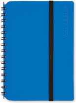 Vacavaliente - Notitieboek A6 - Gerecycled Leer - Blauw