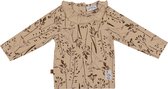 Frogs and Dogs - Winter Flower Shirt - - Maat 50 -