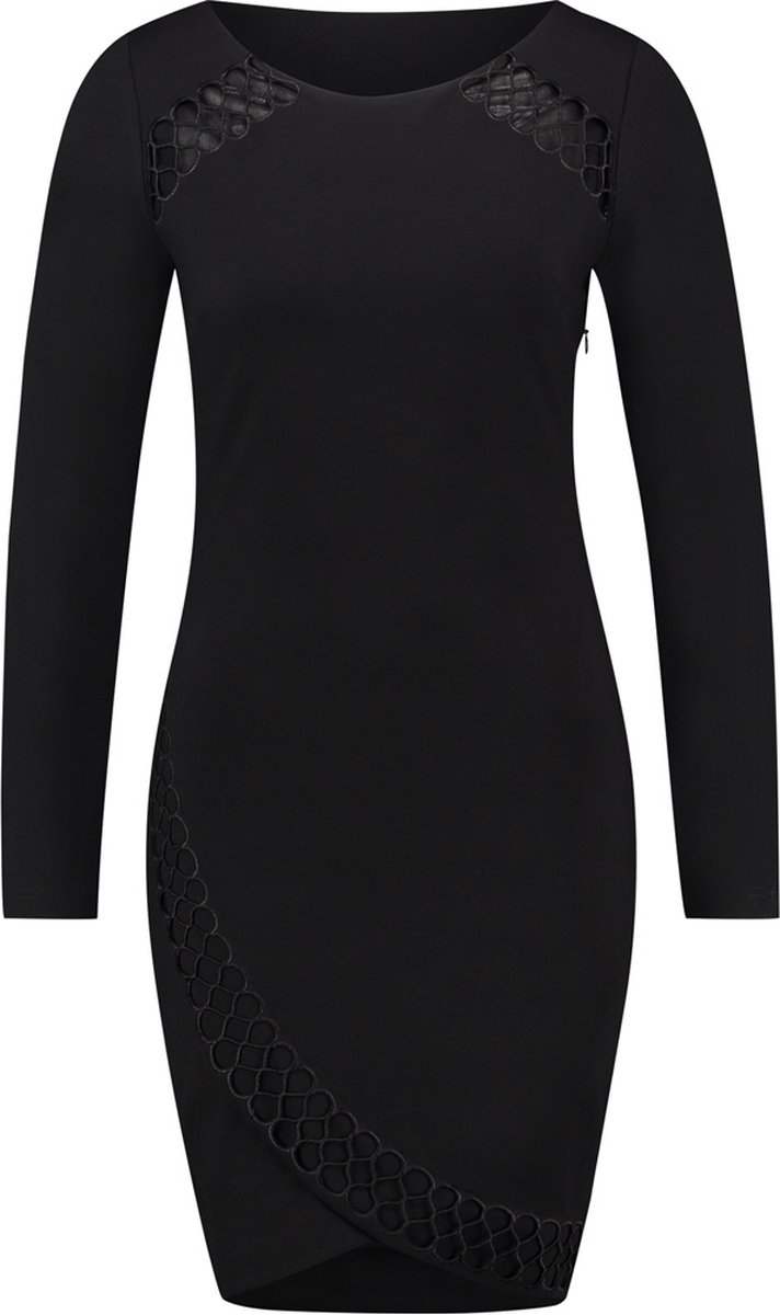 Supertrash - Jurk - Jurken Voor Vrouwen - Pencil Jurk - Zwart - L