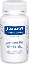 Pure Encapsulations Sélénium 55 - Contribue au fonctionnement normal du système immunitaire, contribue au maintien de Cheveux et Ongles normaux - 90 gélules