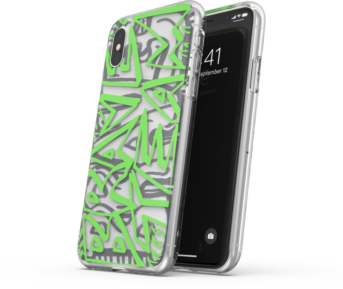 Diesel Snap Case Clear AOP TPU hoesje voor iPhone X en iPhone XS - transparant