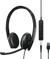 Bol.com Headphones with Microphone Epos 165 Black aanbieding