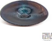 Design Schaal Moonlight - Fidrio PLATE DIAM - glas, mondgeblazen - diameter 45 cm