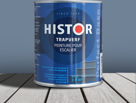 Histor Perfect Base Trapverf Grijs- 0,75 liter
