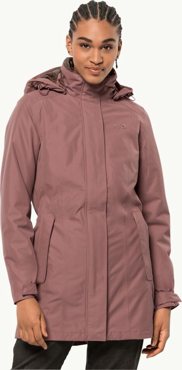 Jack Wolfskin MADISON AVENUE COAT Outdoorjas Vrouwen Afterglow