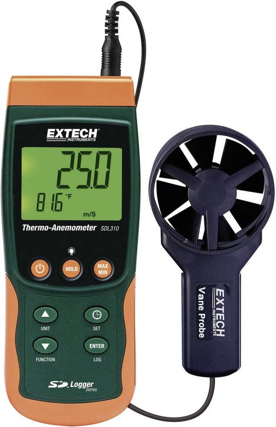 VOLTCRAFT AN-10 Anemometer 0.3 bis 30 m/s Magnet-Flügelrad kaufen VOLTCRAFT AN-10 Anemometer 0.3 bis 30 m/s Magnet-Flügelrad kaufen