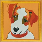 Schilderen op Nummer Kinderen - Hondje oranje - Kleuren Op Nummer