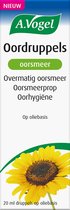A.Vogel Oordruppels oorsmeer druppels - Reinigt de gehoorgang - 20 ml