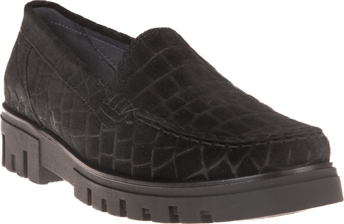 Mocassin En Cuir Marron Waldläufer Pointure 39.5 Weite K (pied Large) - Occasion - Port Offert