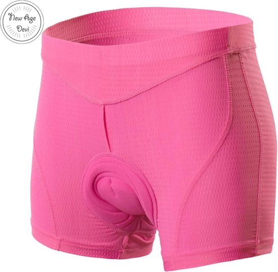 New Age Devi - Fietsonderbroek Dames met Zeem - Roze - Fietsondergoed - Fietsonderbroek - Extra Zacht - S van New Age Devi — afbeelding 4