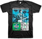 The Beatles Unisex Tshirt -4XL- Toronto Peace Festival Zwart