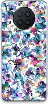 Case Company® - Hoesje geschikt voor Huawei Nova 8i hoesje - Hibiscus Flowers - Soft Cover Telefoonhoesje - Bescherming aan alle Kanten en Schermrand
