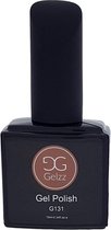 Gelzz Gellak - Gel Nagellak - kleur New Nude Skin Perfection G131 - Nude - Dekkende kleur - 10ml - Vegan