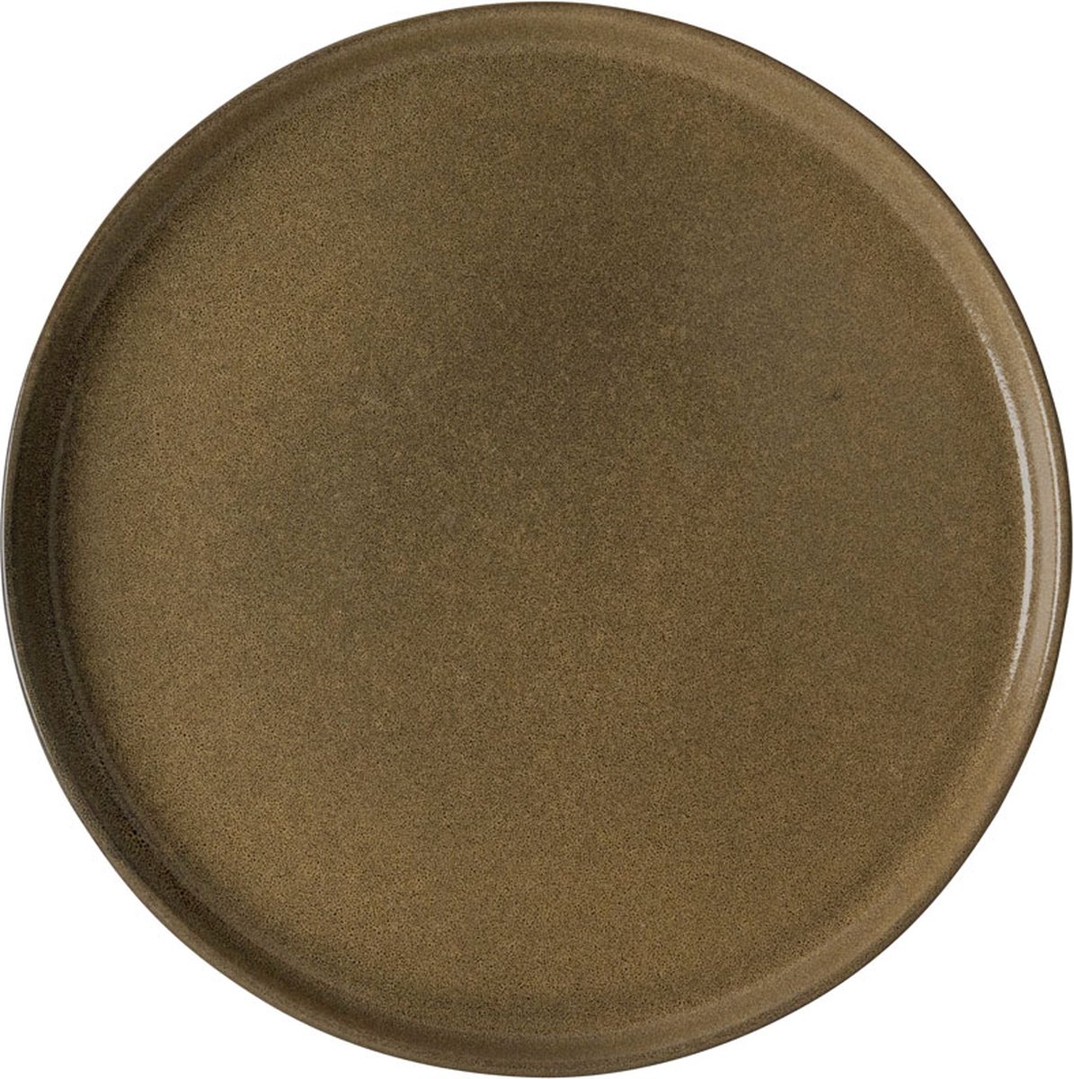 Dutch Rose Serenity Borden - Ø 21cm - Stoneware Handgemaakt - Camel
