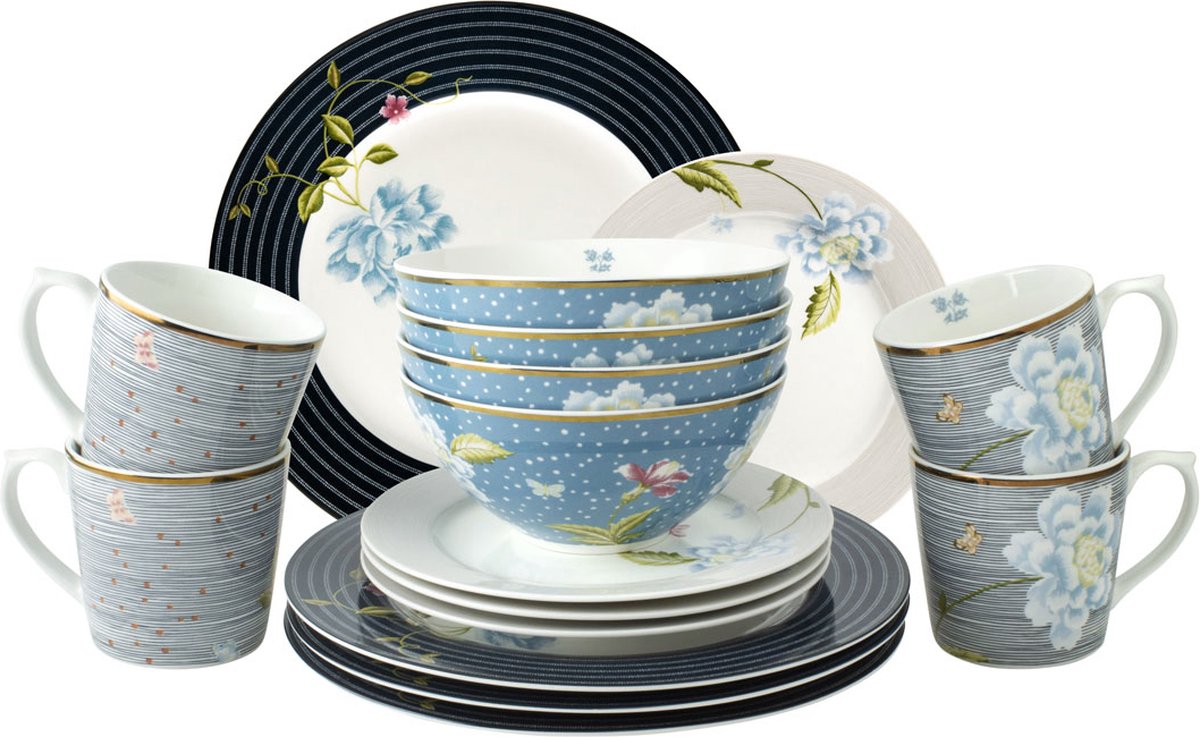 Laura Ashley serviesset (16-delig)