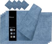 Placemat – Set van placemats – Eetkamer accessoires – Luxe placemats – Tafelen - Hittebestendig - Anti-Slip - Onderlegger – Afneembaar
