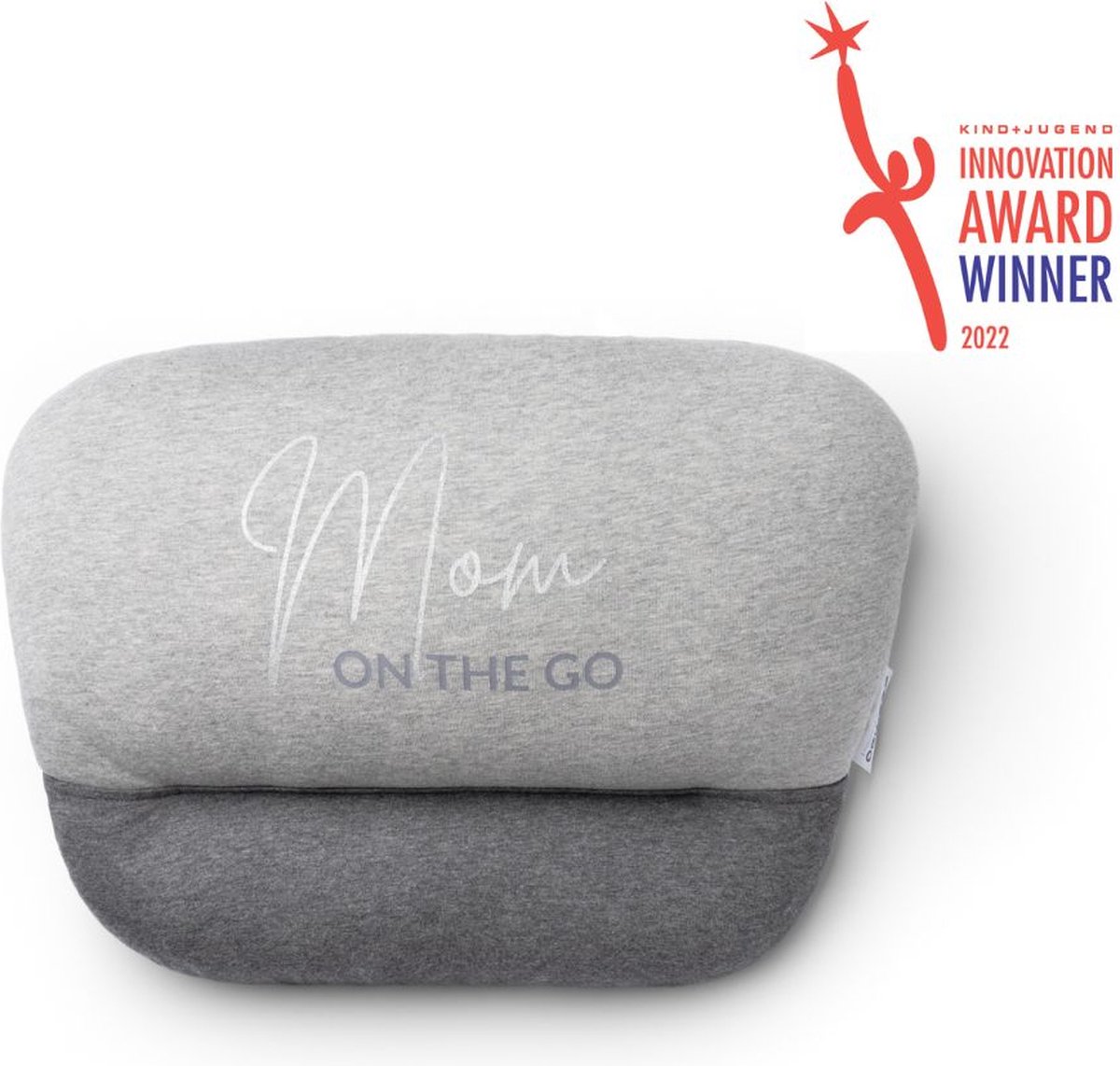 Goedkoopste Doomoo On The Go - zwangerschapskussen met geïntegreerde zak - Grey