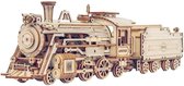 Robotime Prime Steam Express Modelbouw Bouwpakket Hout 3D Puzzel Tieners Volwassenen