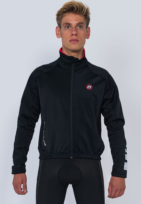 21Virages Veste vélo hiver pro cyclisme homme noir-L