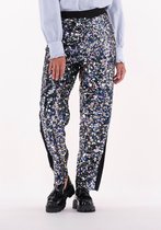 Scotch & Soda Metallic Piece Sequin High-rise Pants Broeken & Jumpsuits - Zilver