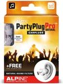 Alpine PartyPlug Pro Natural - Hoogwaardige oordoppen voor muziekevenementen, concerten en festivals - SNR 21dB