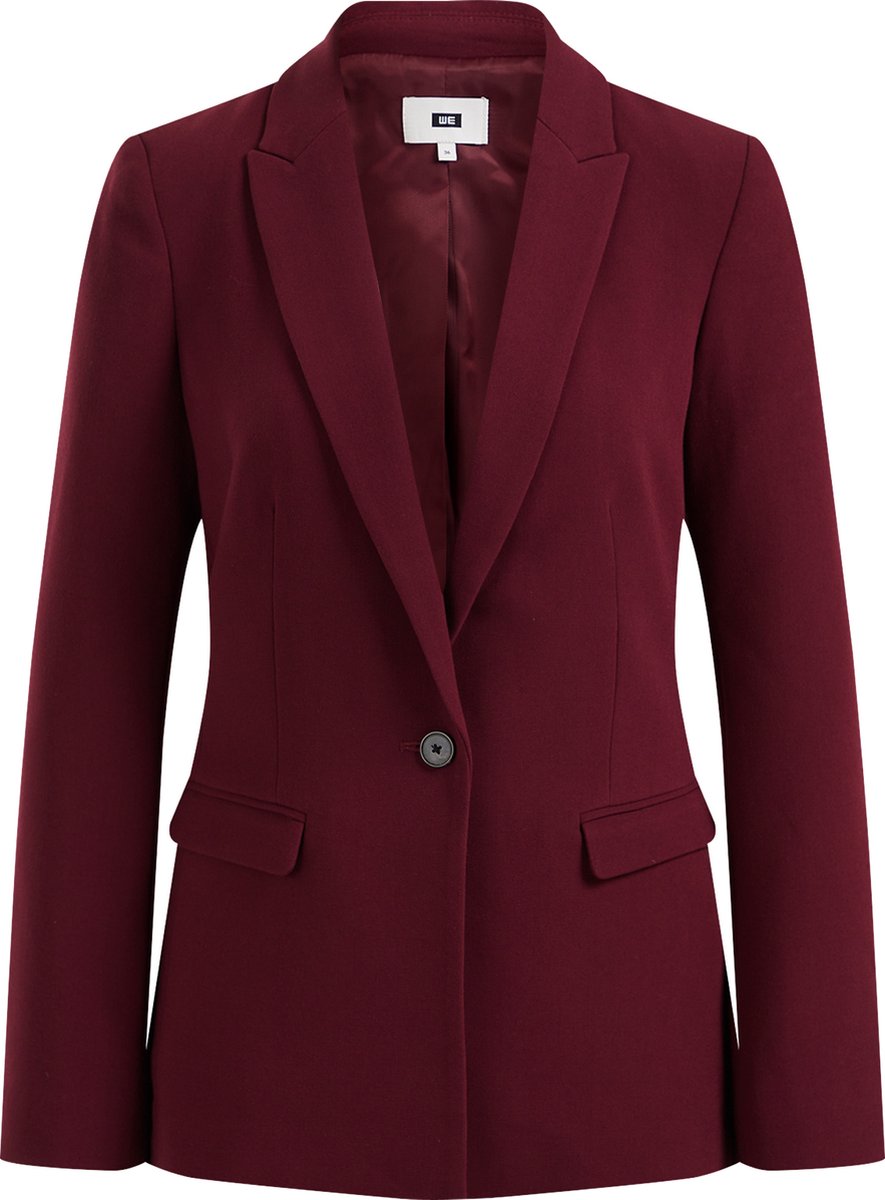 WE Fashion Dames nauwsluitende blazer met stretch