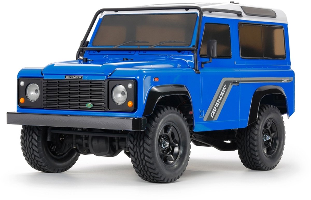 Tamiya 1:10 RC Land Rover Defender 90 CC-02 1:10 RC auto Elektro Terreinwagen 4WD Bouwpakket