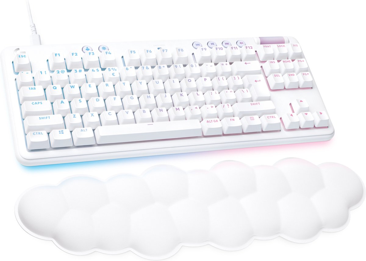 Logitech G713 Gaming Toetsenbord Wit Qwerty