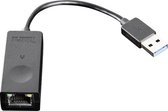 Ethernet to USB adapter Lenovo 4X90S91830 USB 3.0 Black