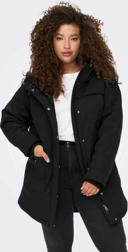 ONLY CARMAKOMA CARMAASTRICHT SOFTSHELL PARKA OTW NOOS Dames Jas - Maat S