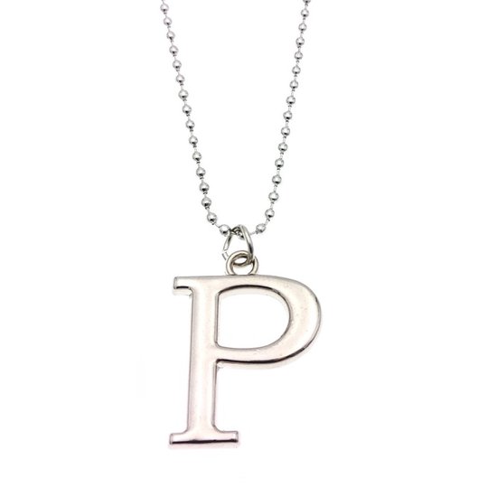 Collier avec lettre - P