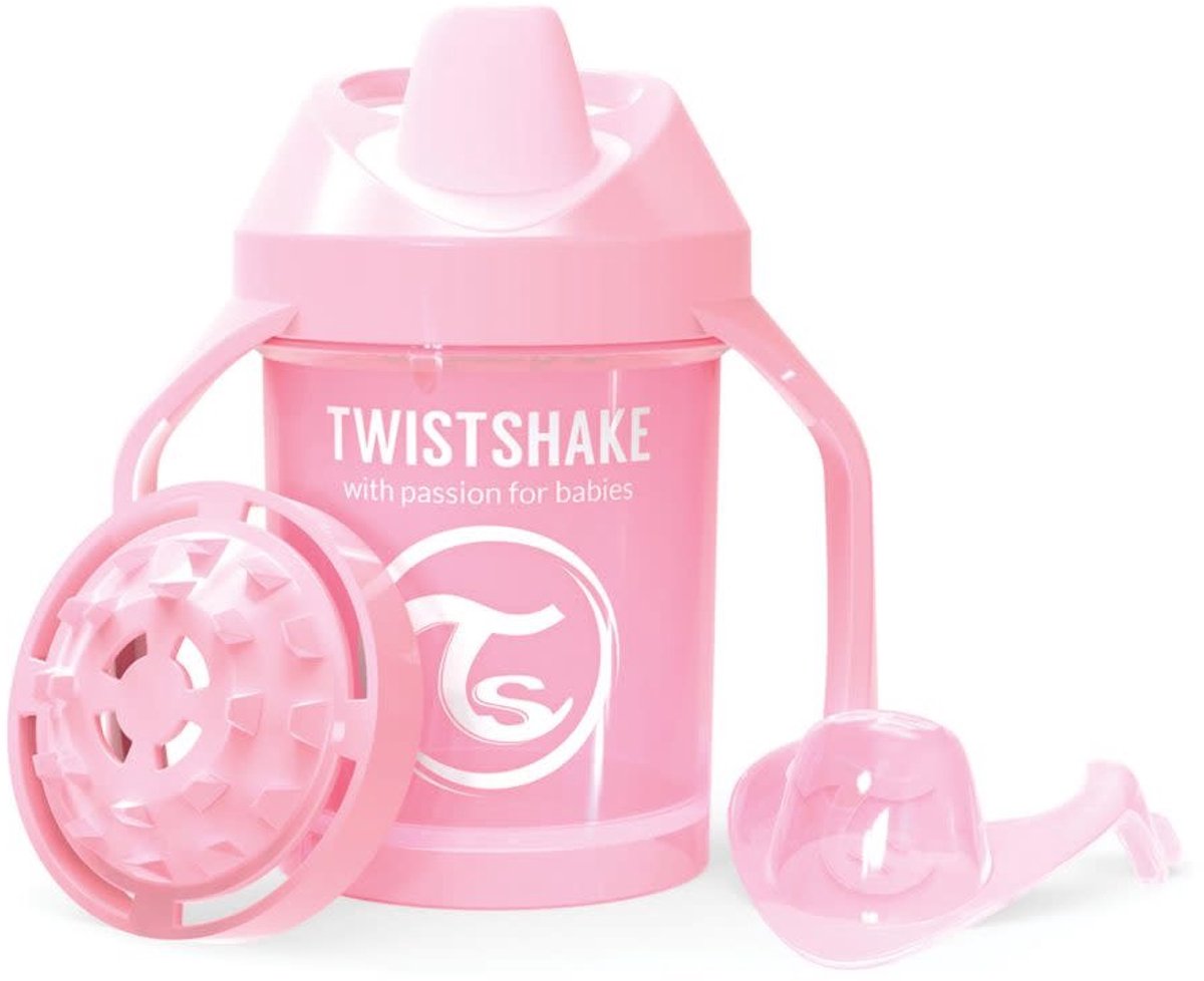 Twistshake Mini Cup 230ml Pastel Pink
