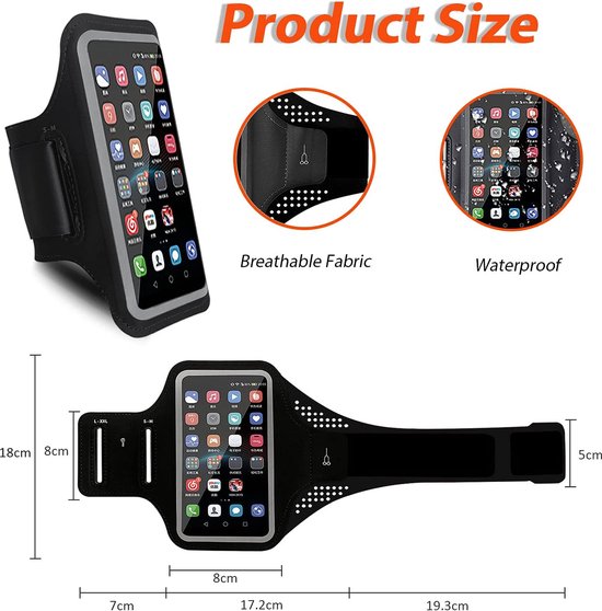 Sportarmband iPhone 13 Pro Max Hardloop Telefoonhouder Loopband