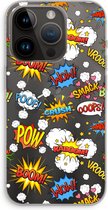 Case Company® - Hoesje geschikt voor iPhone 14 Pro hoesje - Pow Smack - Soft Cover Telefoonhoesje - Bescherming aan alle Kanten en Schermrand