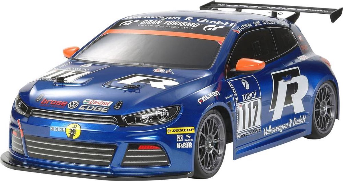 Tamiya 51473 1:10 Body VW Scirocco GT24 RS 188 mm Ongeverfd niet gesneden