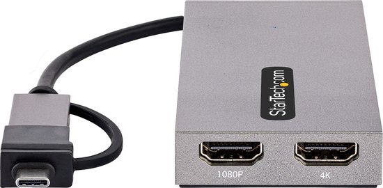 Adaptateur USB Vers HDMI - Convertisseur Pour PC, Mac, TV - Plug & Play - Windows 11/10/8
